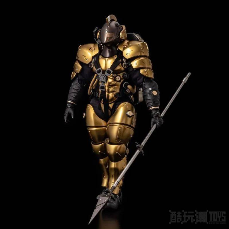 千值练‘小岛制作形象角色 Ludens Gold Ver. 1/6比例可动人偶’帅气黑金配色不再限定 一般通路也能买到！ -1