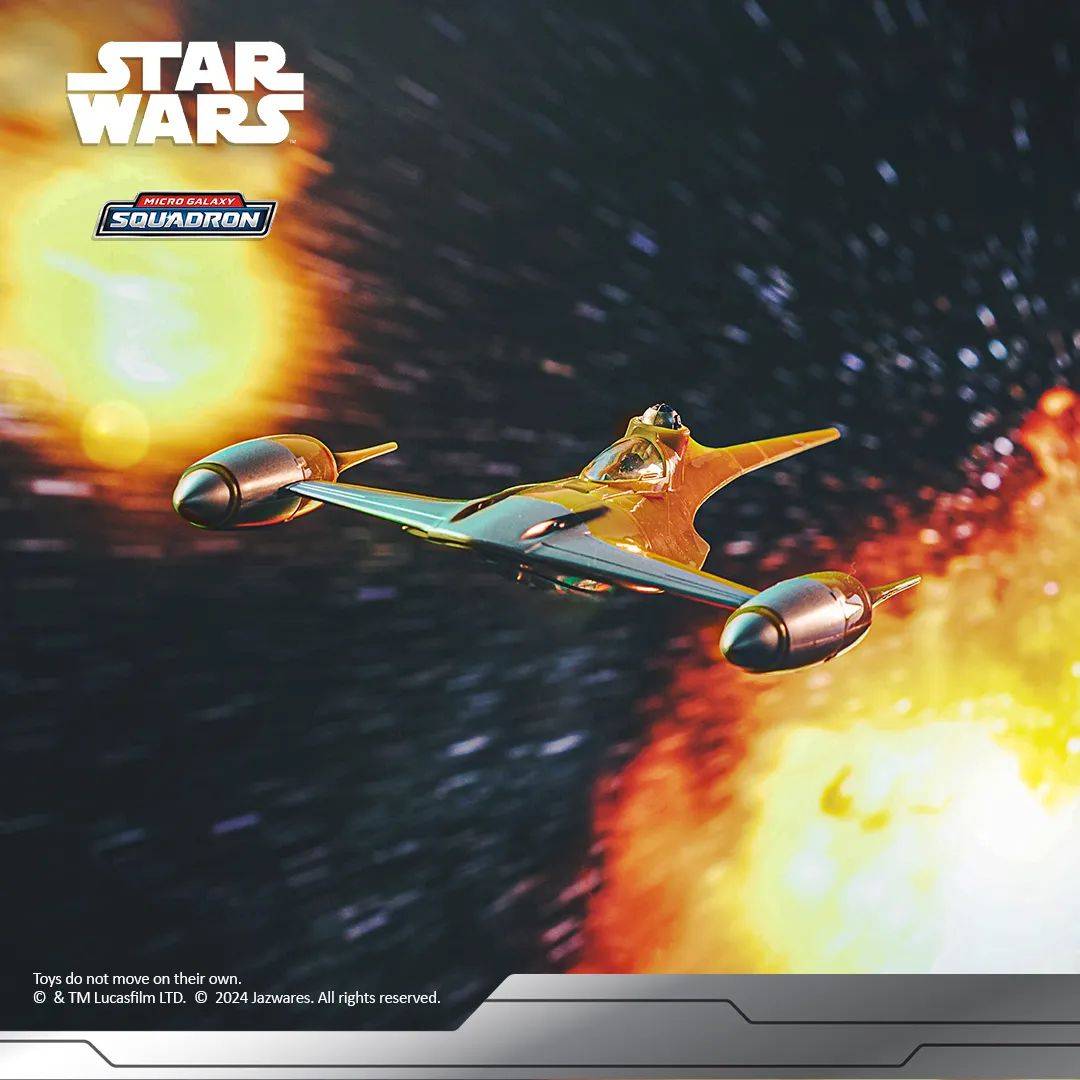 Jazwares『星球大战 那卜 N-1 型星际战斗机』捍卫那卜星的超速战机华丽现身！