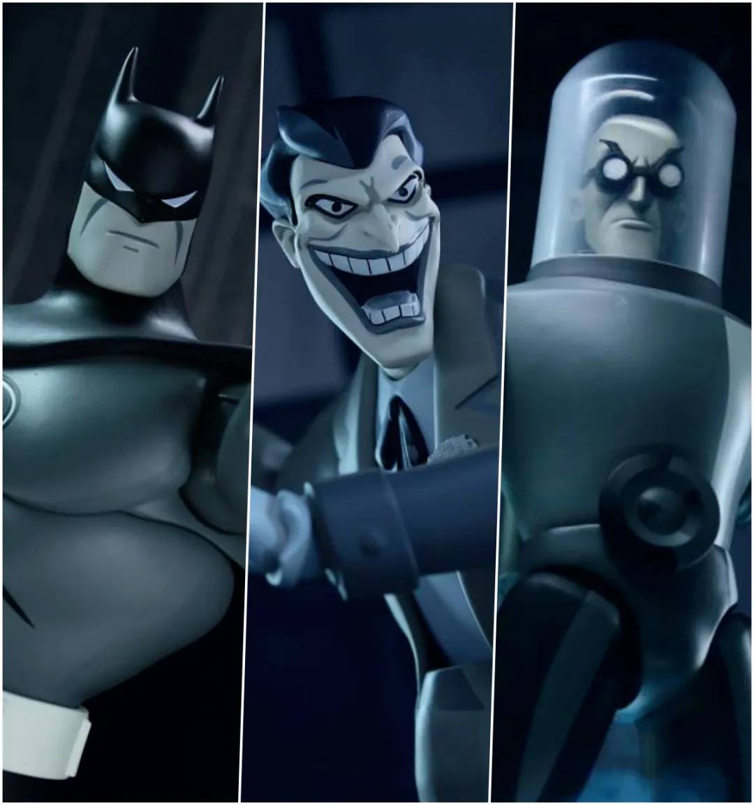 MONDO『《蝙蝠侠：动画系列》蝙蝠侠／小丑黑白版』1/6 比例可动人偶（BBTS 限定）