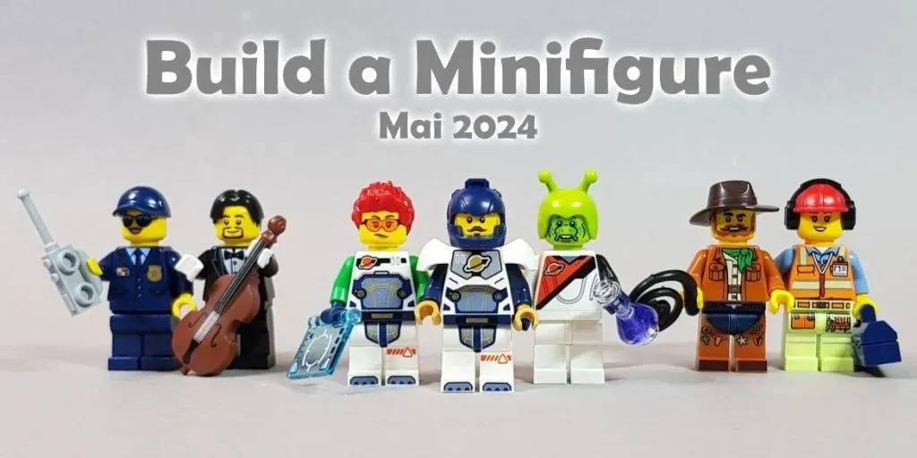 新太空人仔和外星人，2024年5月乐高BAM人仔上新
