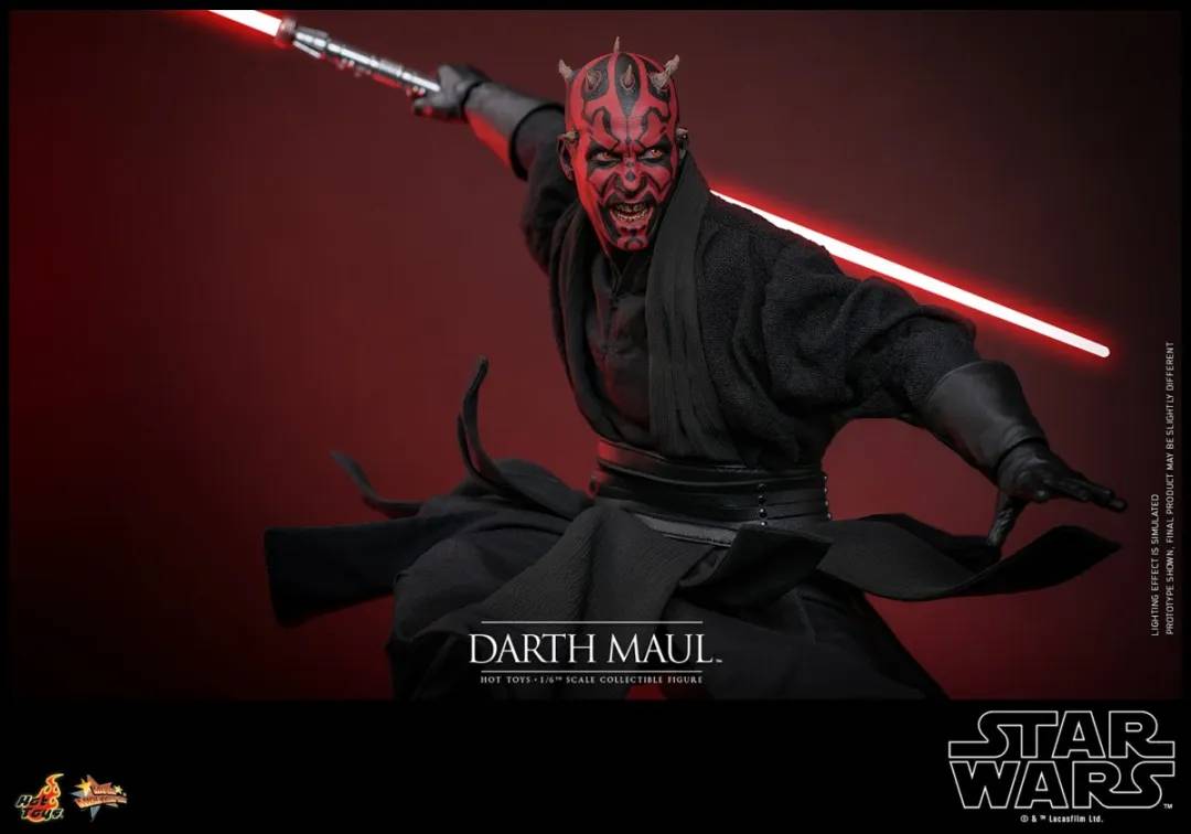 Hot Toys『《星际大战》达斯·摩尔与西斯重力摩托车』1/6比例收藏级人偶