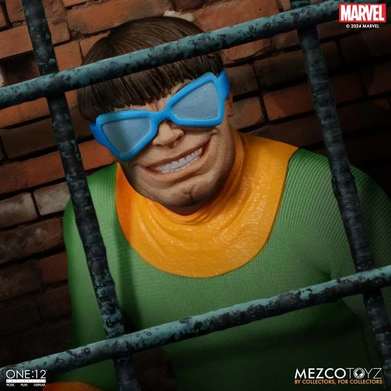 MEZCO TOYZ 『章鱼博士』1/12比例可动人偶，漫画造型强势袭来！