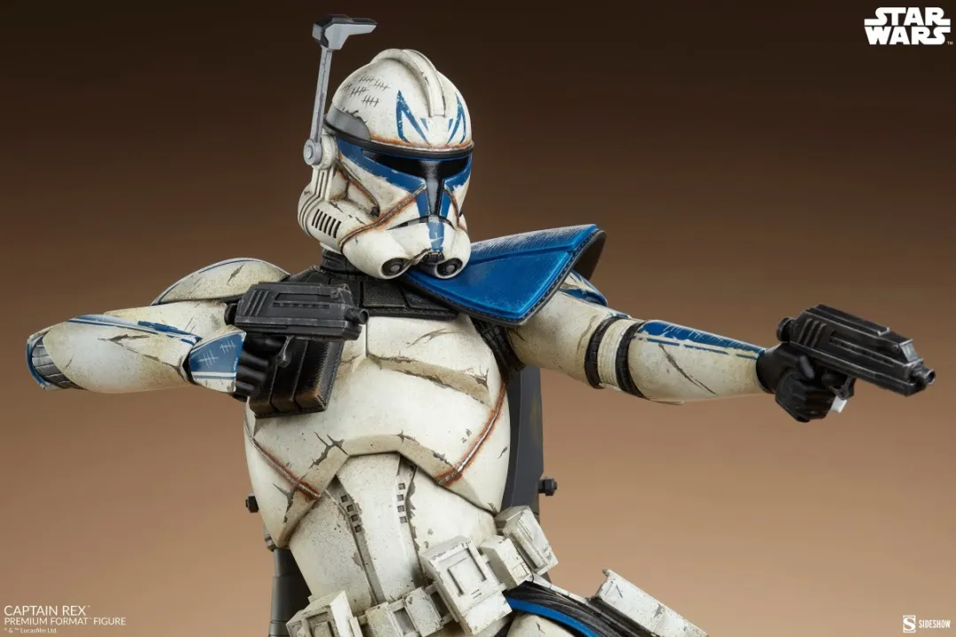 Sideshow Collectibles『《星际大战》雷克斯上尉』1/4 比例收藏雕像，喷射起飞的魄力动态！