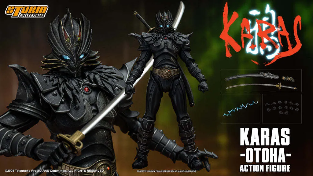 STORM COLLECTIBLES『《鸦-KARAS-》乙羽鸦』1/12比例可动人偶霸气降临！
