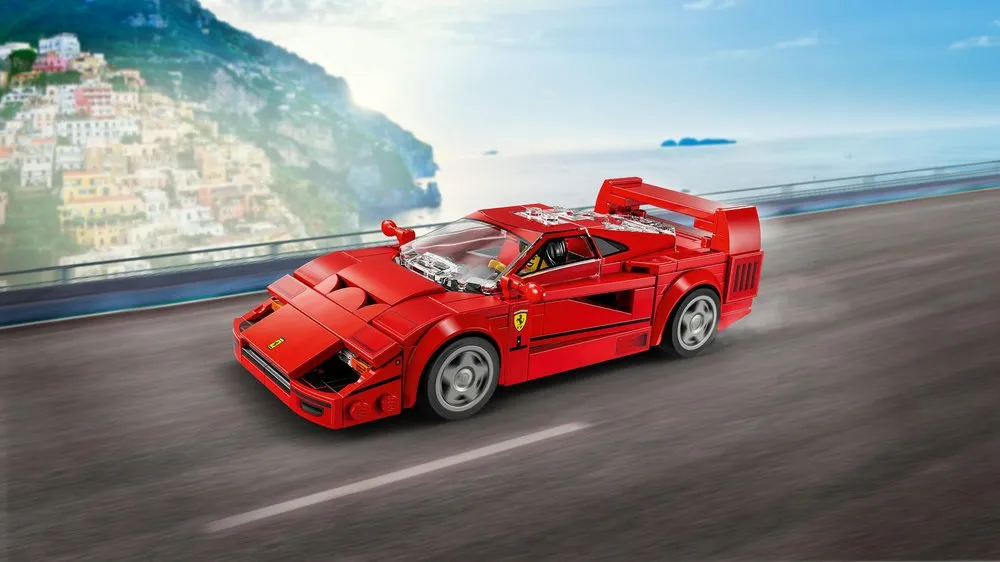 乐高超级赛车76934 F40超级跑车和76935 NASCAR新一代雪佛兰科迈罗ZL1赛车更多图片公布