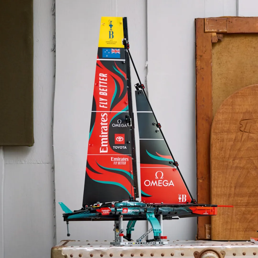 乐高机械组42174 Emirates Team New Zealand AC75单体水翼帆船公布