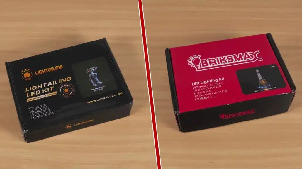 哪种更好？Lightailing与Briksmax乐高套装灯组套件横向对比