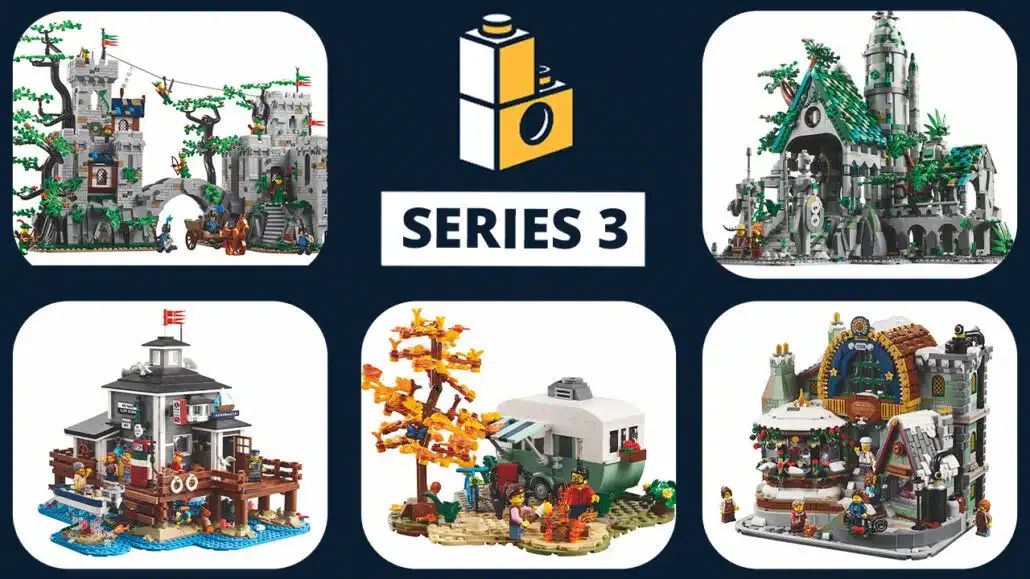 乐高BrickLink设计师计划第三季五款作品发布定稿套装，即将开启众筹