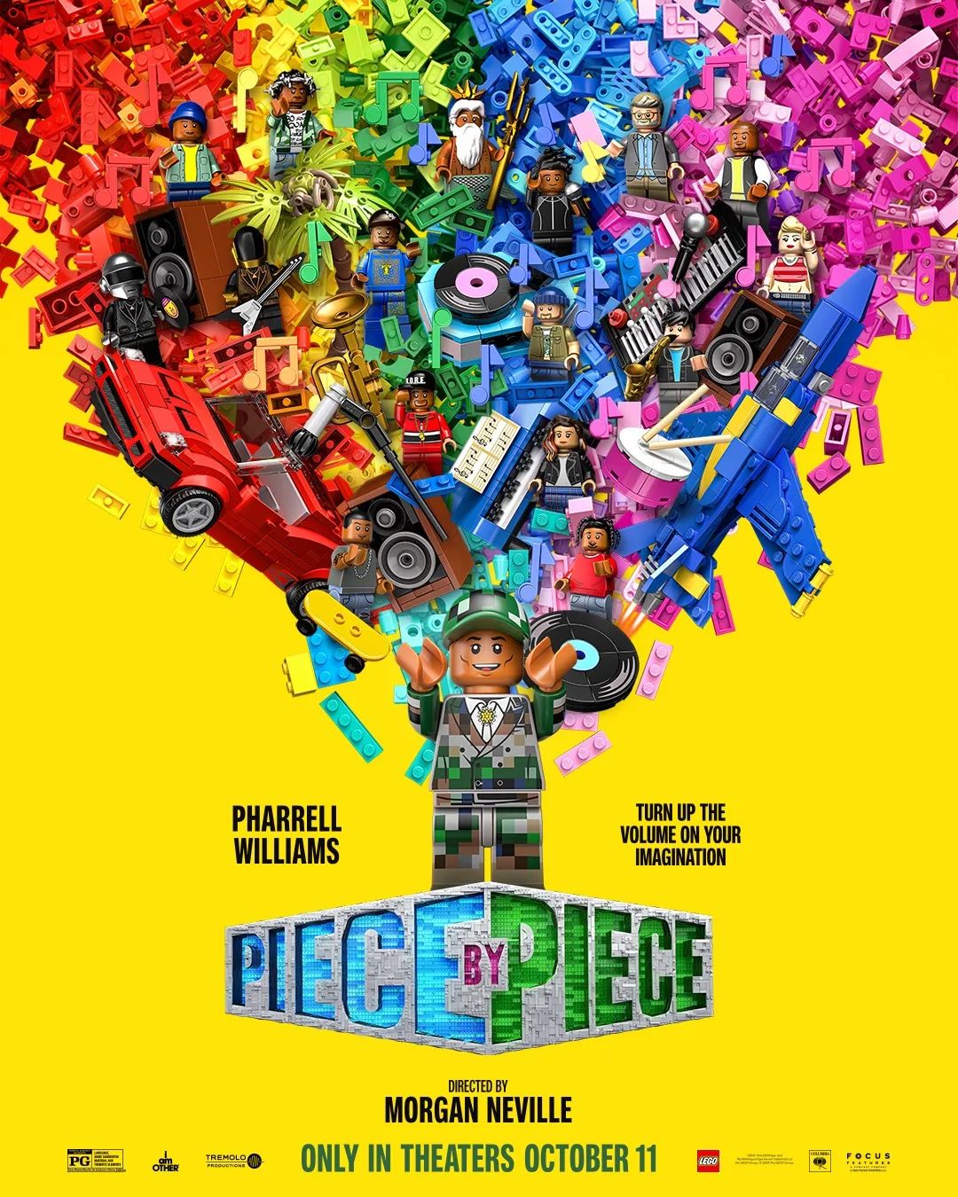 乐高新电影《Piece by Piece》下周多伦多电影节首映，中国预计11月中旬上线
