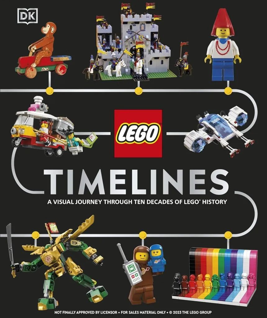 《LEGO Timelines》一本乐高公司百年历史的传记