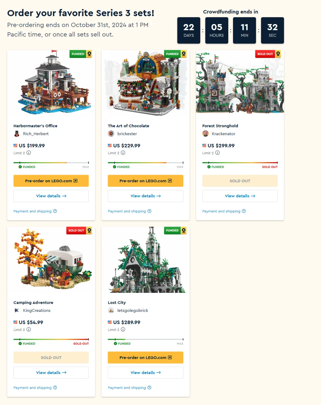 乐高BrickLink设计师计划第四季即将开启预购