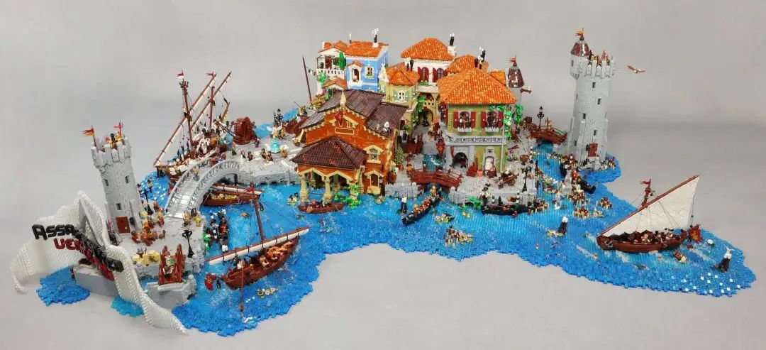 Barthezz Bricks的中世纪威尼斯——一场建筑与历史的视觉盛宴