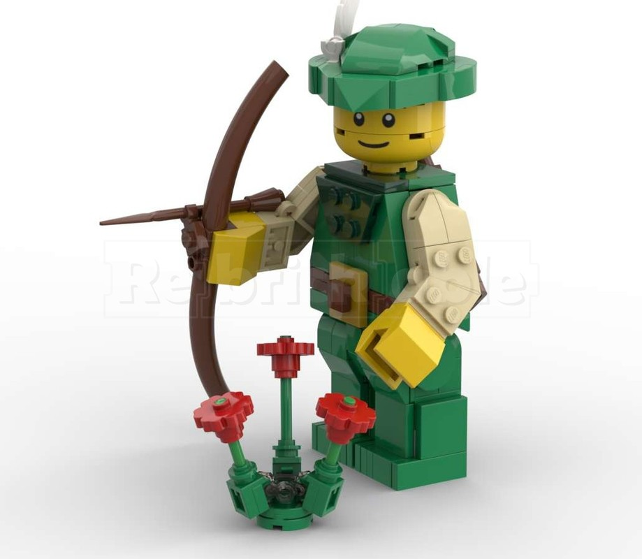 Upscaled Forest Man in 3:1