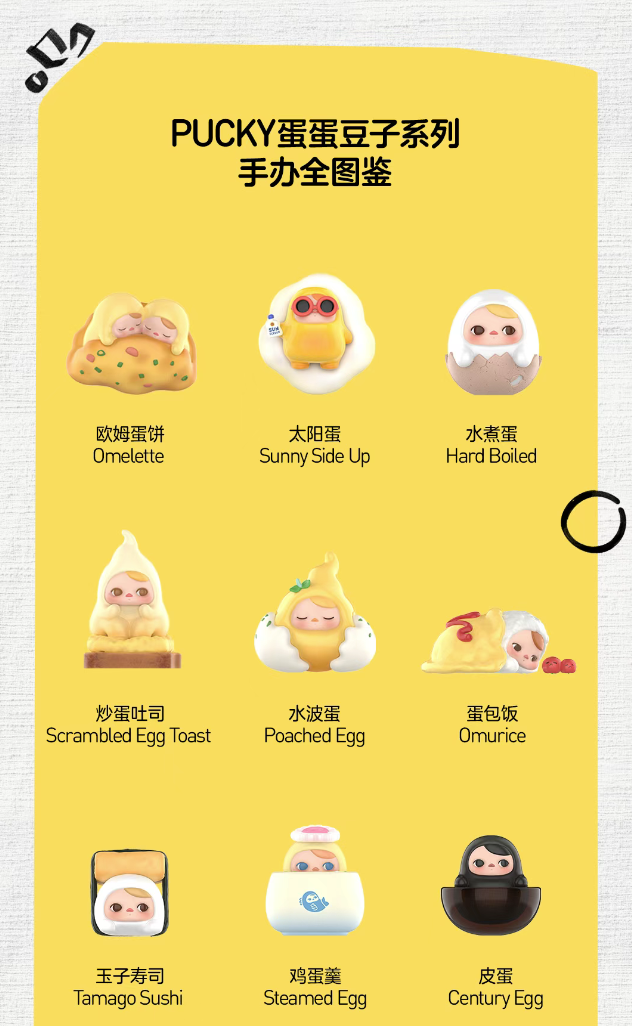 泡泡玛特终于上新“冷门”IP啦？PUCKY豆子的蛋蛋厨房开张！
