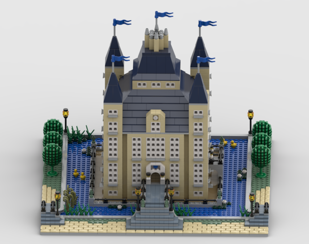 【Heemstede Castle Mini Version】——一场从高尔夫球场望向历史的乐高致敬