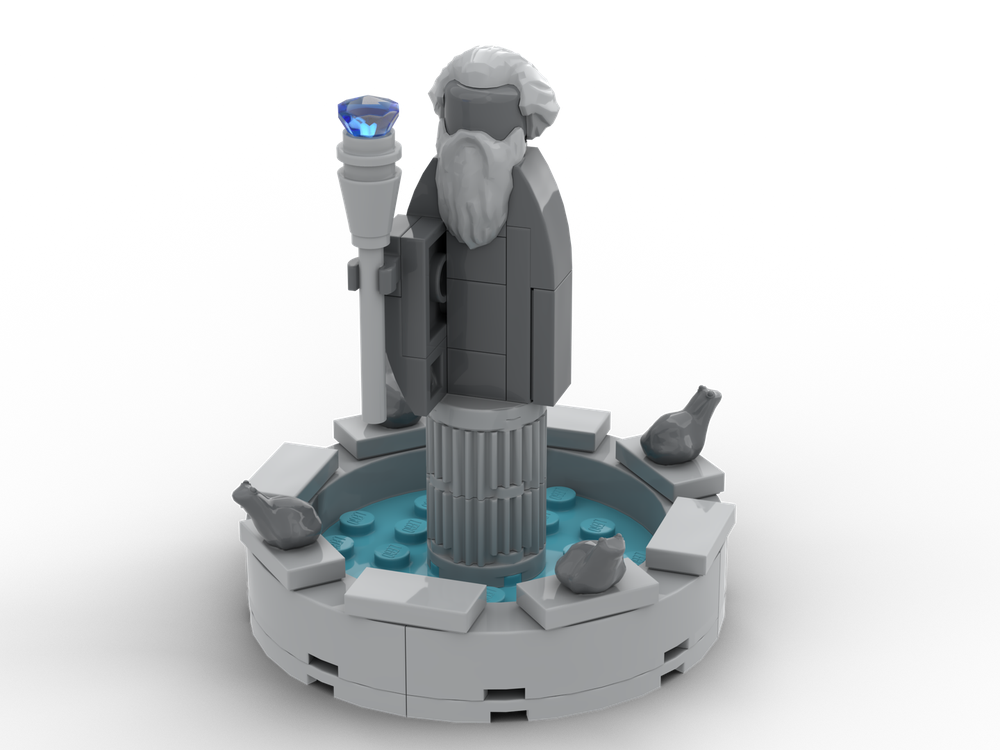 【Simple Fountain】——静谧小广场的灵魂角落