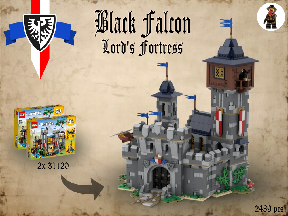 【Black Falcon Lord’s Fortress】双倍31120，构筑属于黑鹰领主的终极堡垒！