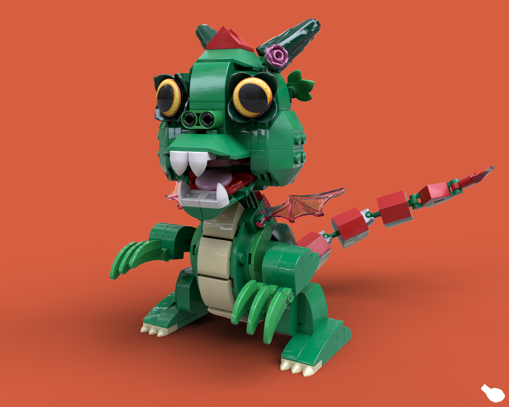 【Baby Dragon】——森林里长大的小龙宝宝，可爱但“有点危险”！