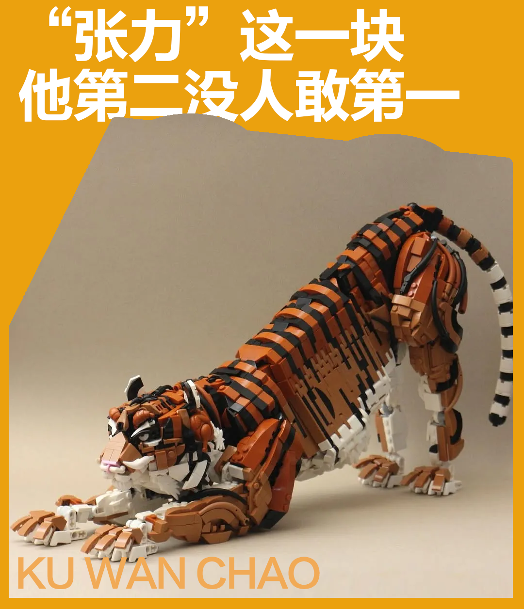 积木有“血肉”，他第二没人敢称第一