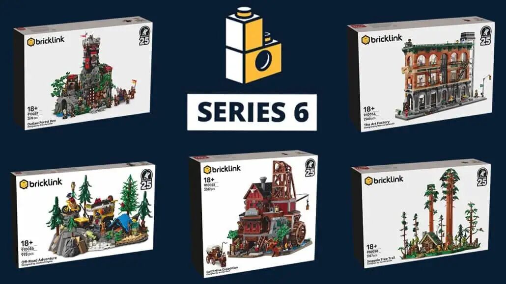 官方盒照公开！BrickLink设计师计划第6季套装10月开售！