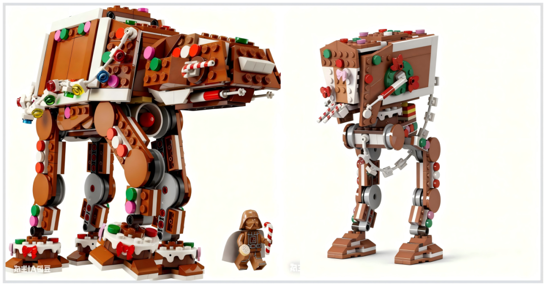 你以为你只是买了一套姜饼版AT-AT？你其实入手了整支乐高星战舰队！