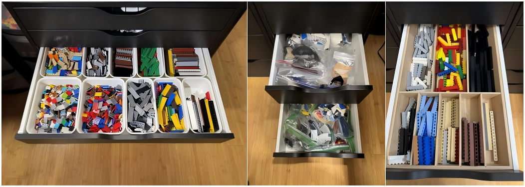 家中乐高散件的终极收纳方案来了！只不过门槛有点高~