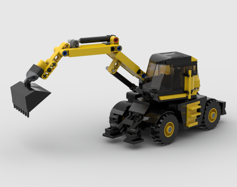 轮式挖掘机