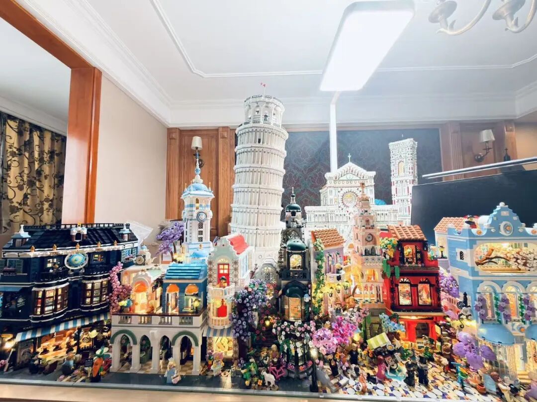从比萨斜塔到青花瓷教堂：在乐高颗粒里环游世界，我只服他！【AFOL节作品抢先看】