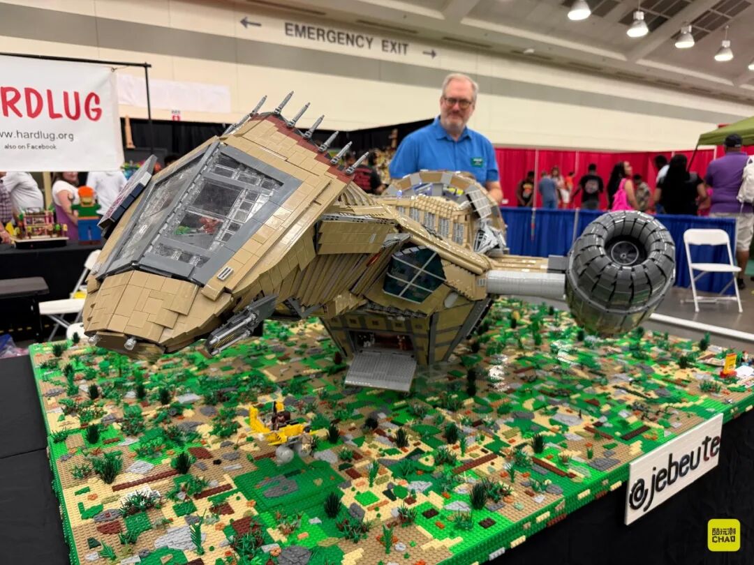 BrickFair科幻区：这么大的飞船，拼完到底放哪儿？｜BF2026全记录⑥